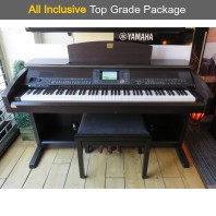 Used Yamaha CVP503 Rosewood Digital Piano Complete Package